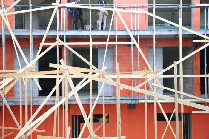 The reality of the unbuilt, Raimund Abraham building, Insel Hombroich, D